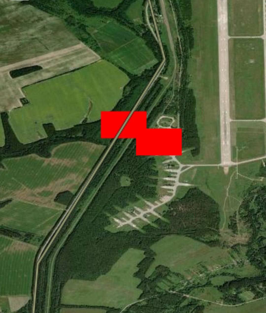 Ukrainian kamikaze drones struck Kubinka at night