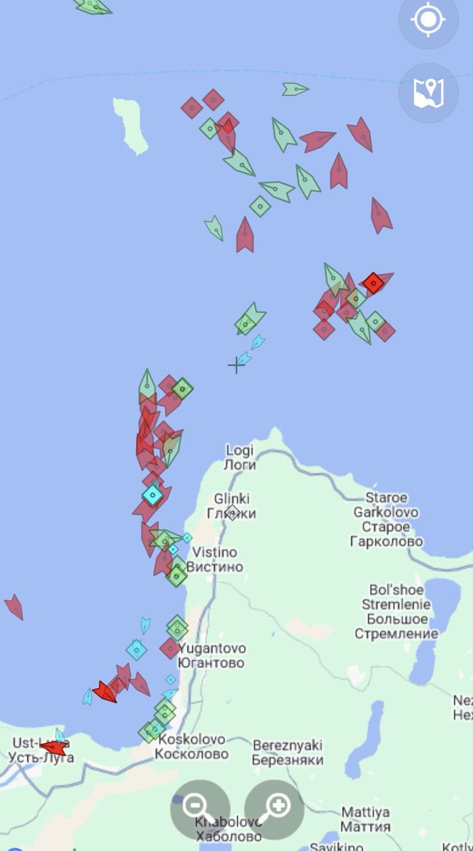 Russian ships stranded offshore after Ukrainian attack on Ust-Luga port