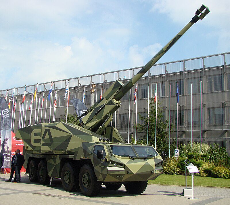 Netherlands orders 6 DITA 155mm self-propelled howitzers
