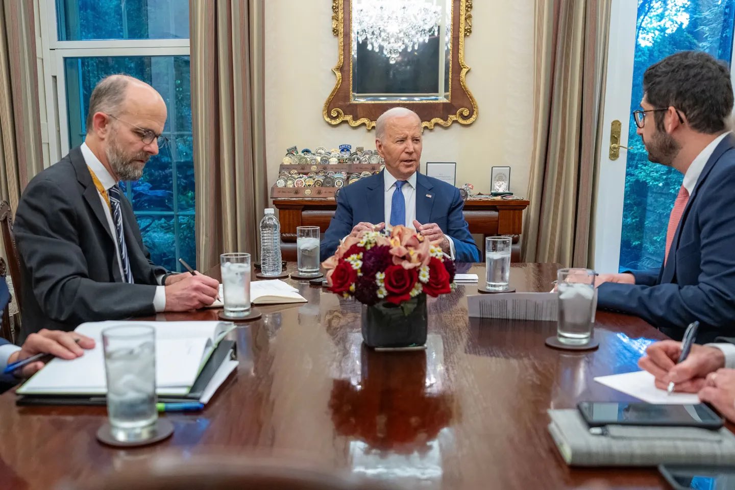Biden: Peace in Ukraine requires guarantee Russia never occupies, not NATO membership