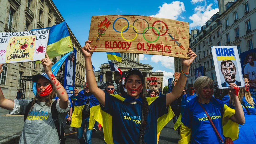 March in memory of Ukrainian athletes killed by Russia