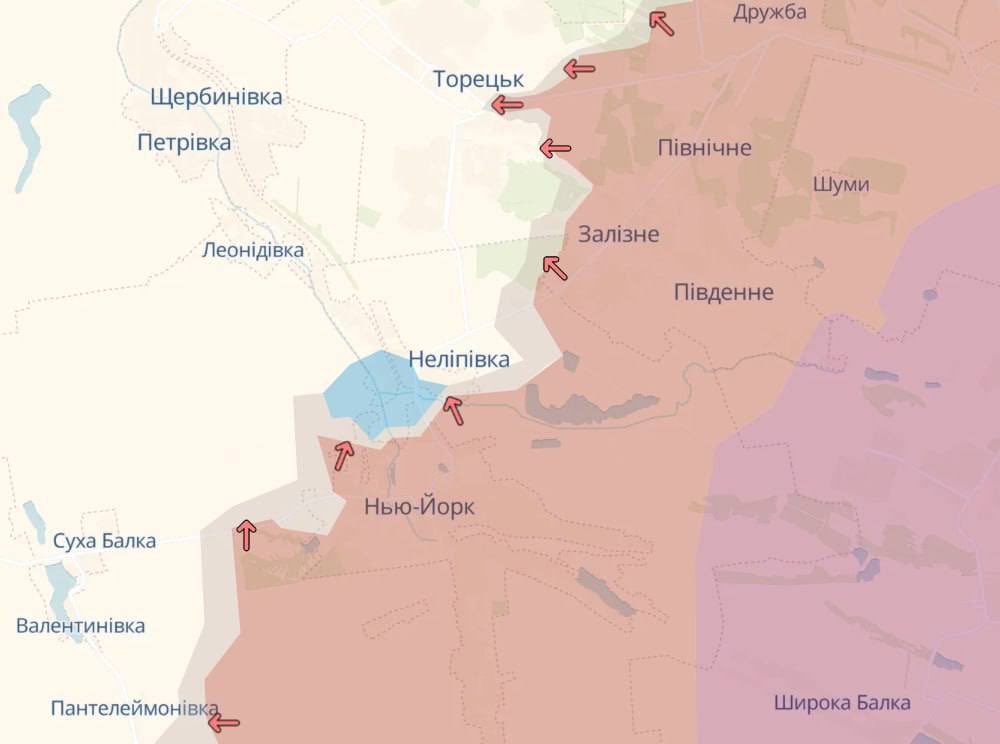 Russian advances near multiple Ukrainian towns