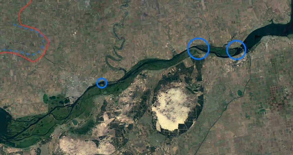 Supply Options Near Nova Kakhovka