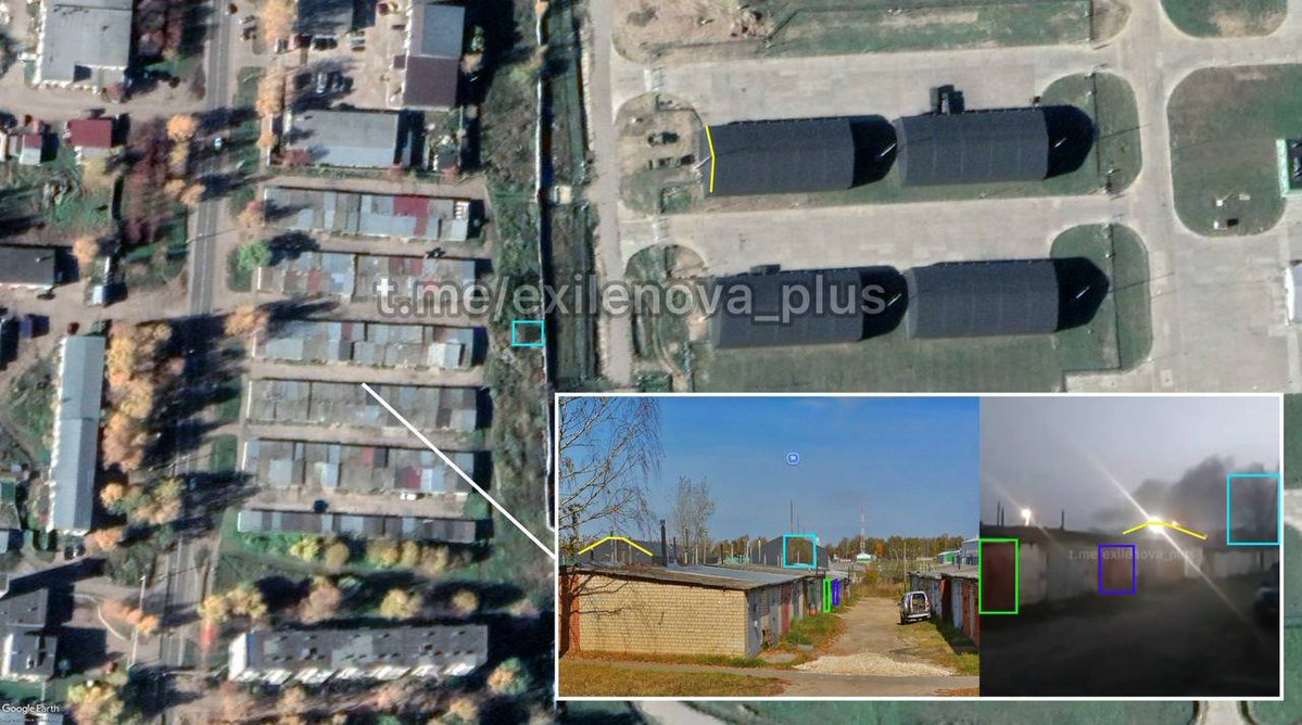 Preliminary landings at hangars storing Iskander missiles in Shuya