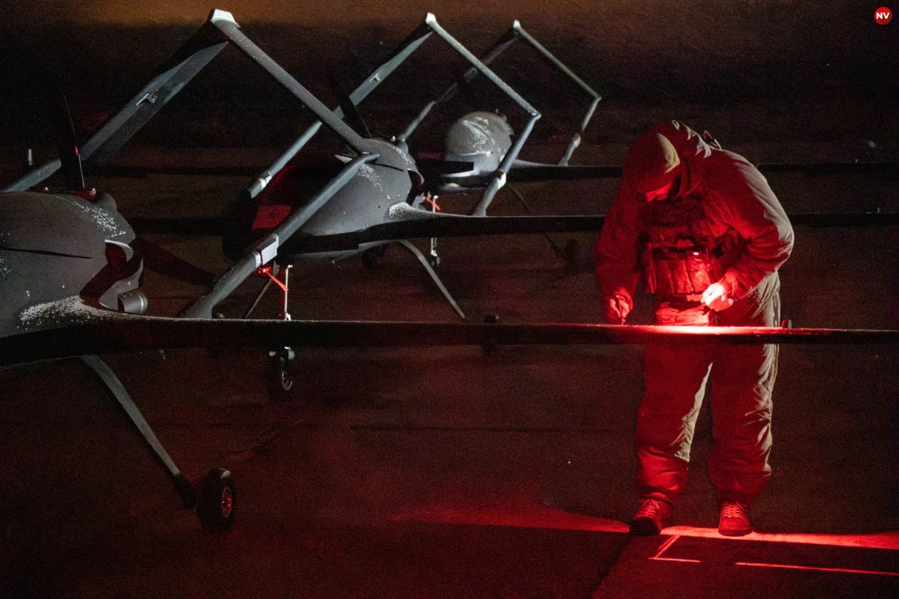 Photo of Lyuty long-range Ukrainian drones launch prep