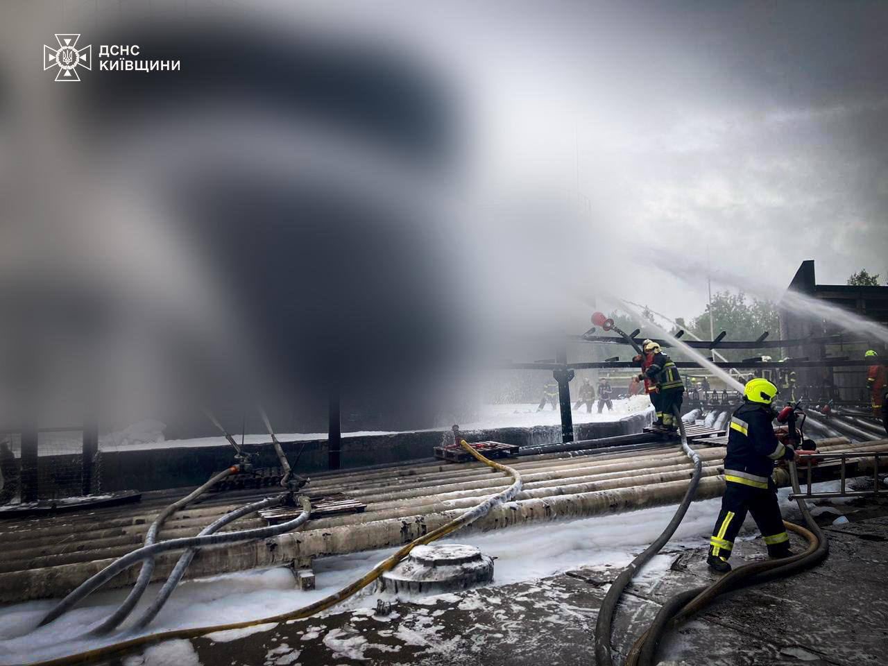 Three days of fire extinguished in Kyiv region