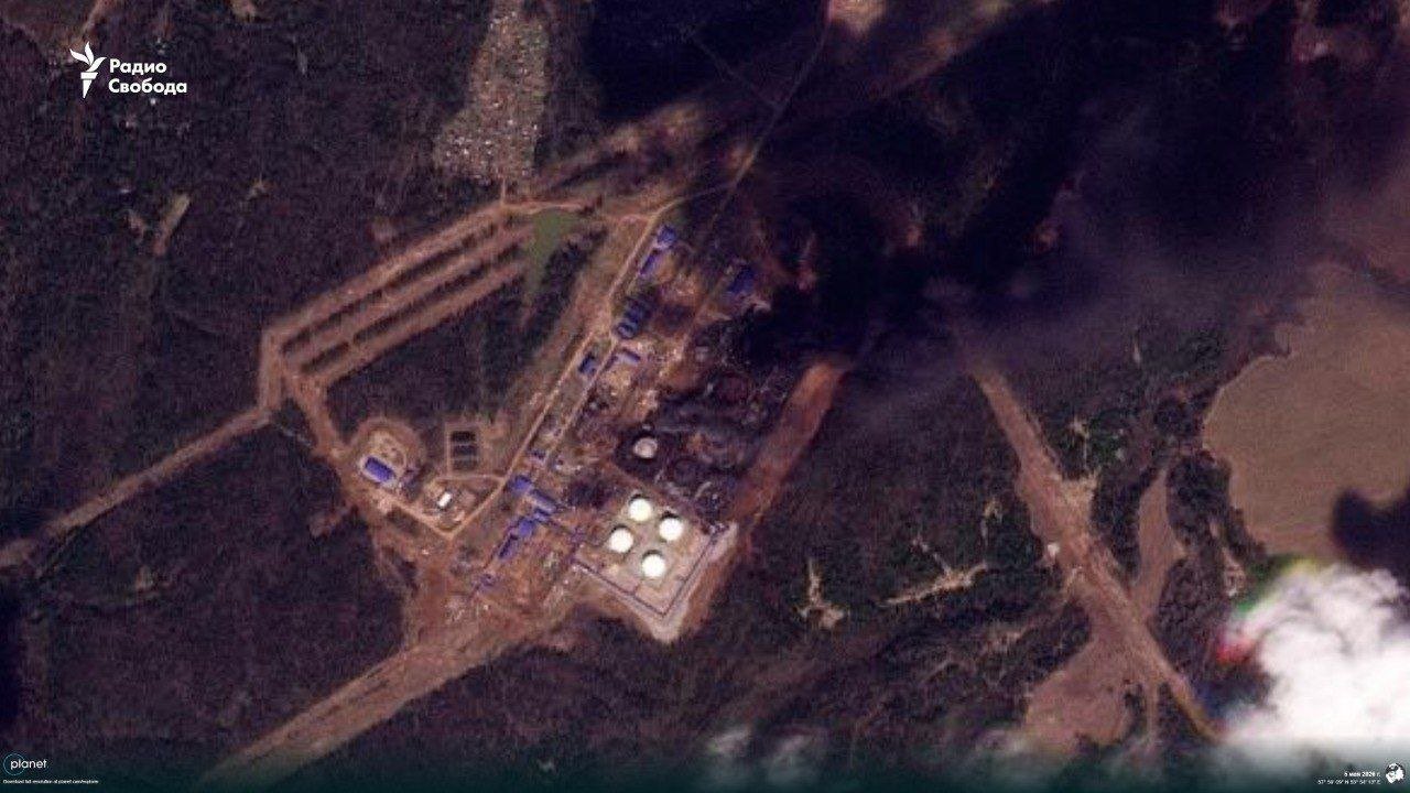 Fire at Perm oil pumping station destroys six tanks, four remain