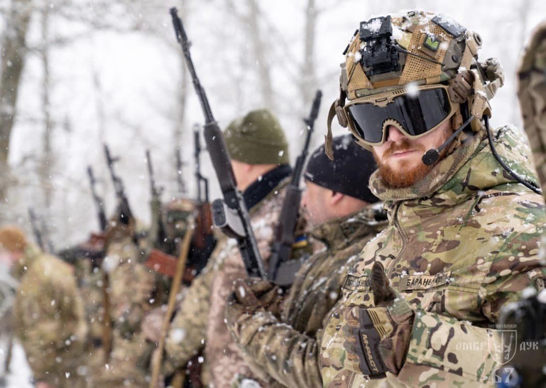 Ready for battle. 67th Mechanized Brigade