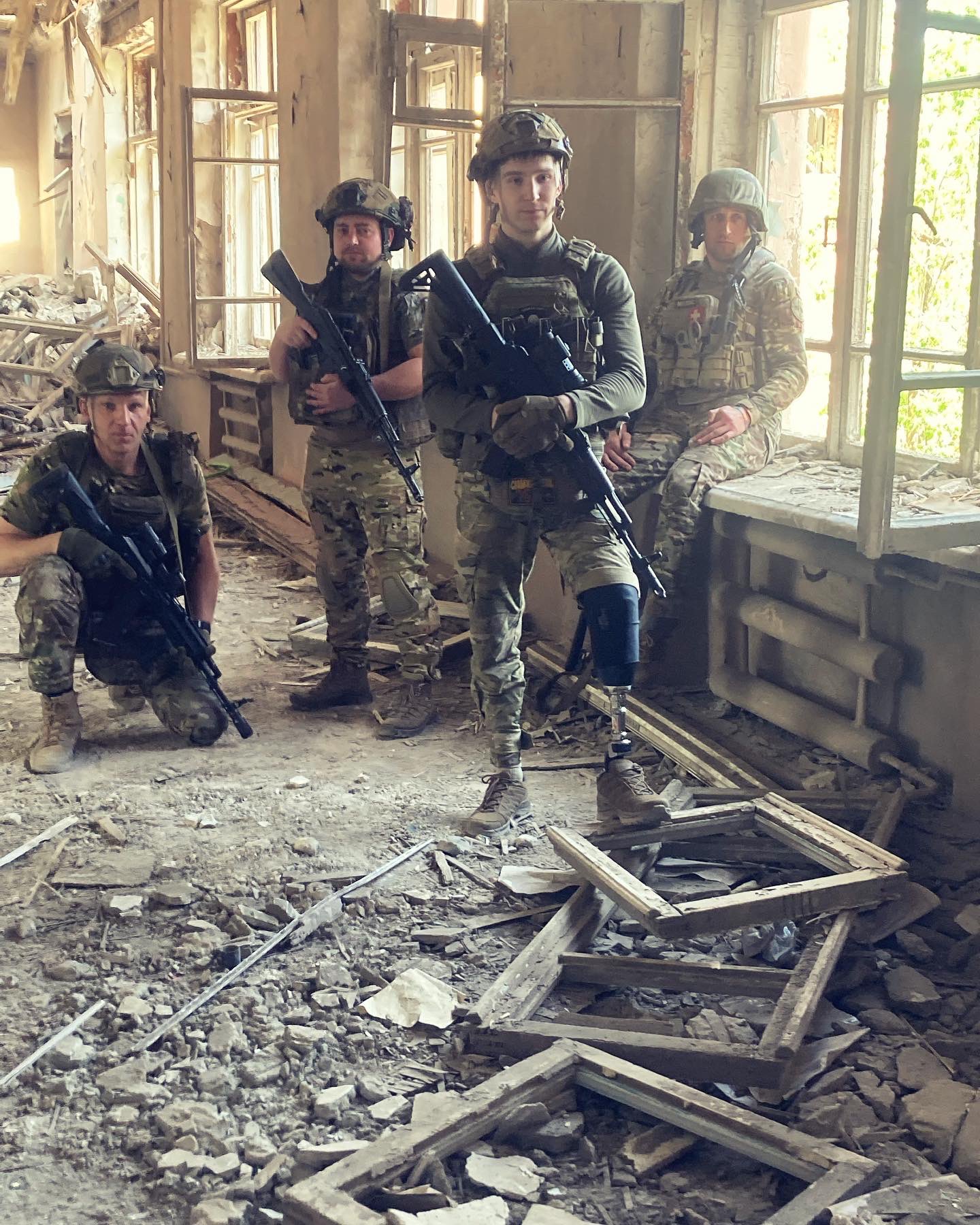 Ukraine: report on broken faces with invisible wounds