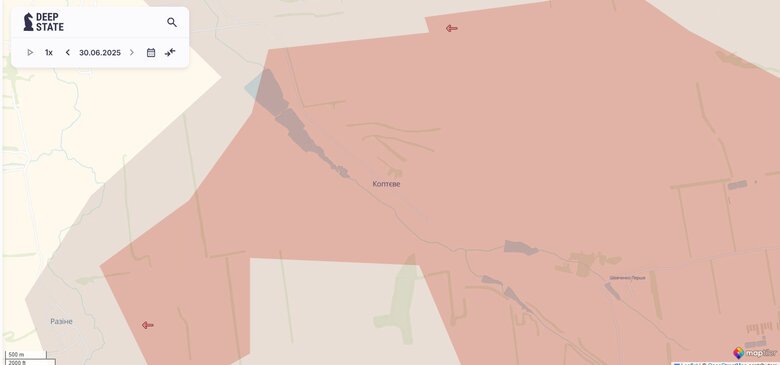 Enemy Occupies Kopti, Advances in Donetsk Region – DeepState. MAPS