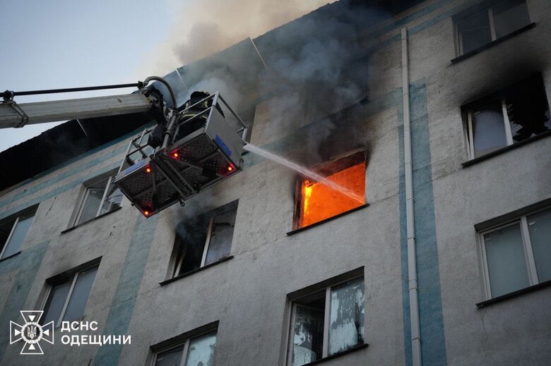 At night the enemy attacked Odesa region again with assault drones