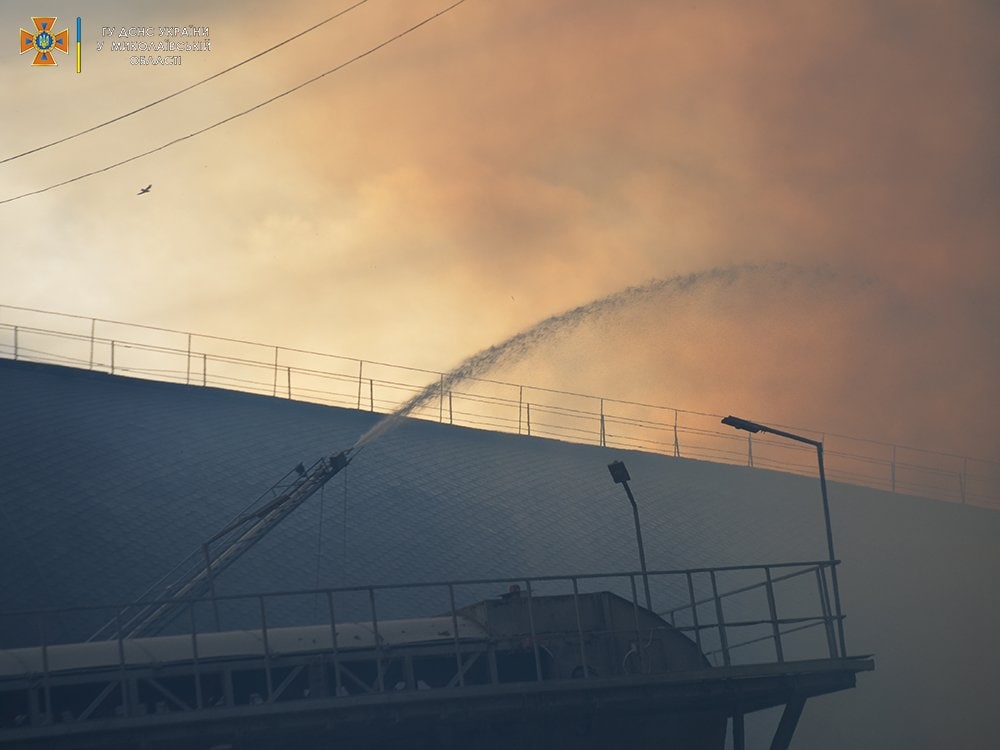 Russian forces destroyed Ukraine’s second-largest grain terminal