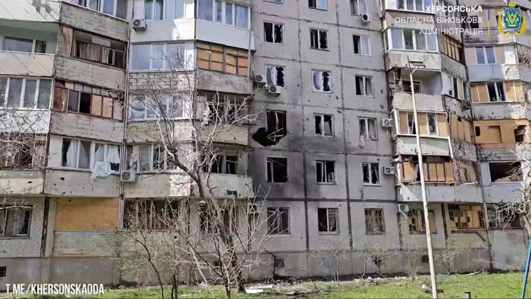 Russian drone strikes on Kherson caused injuries