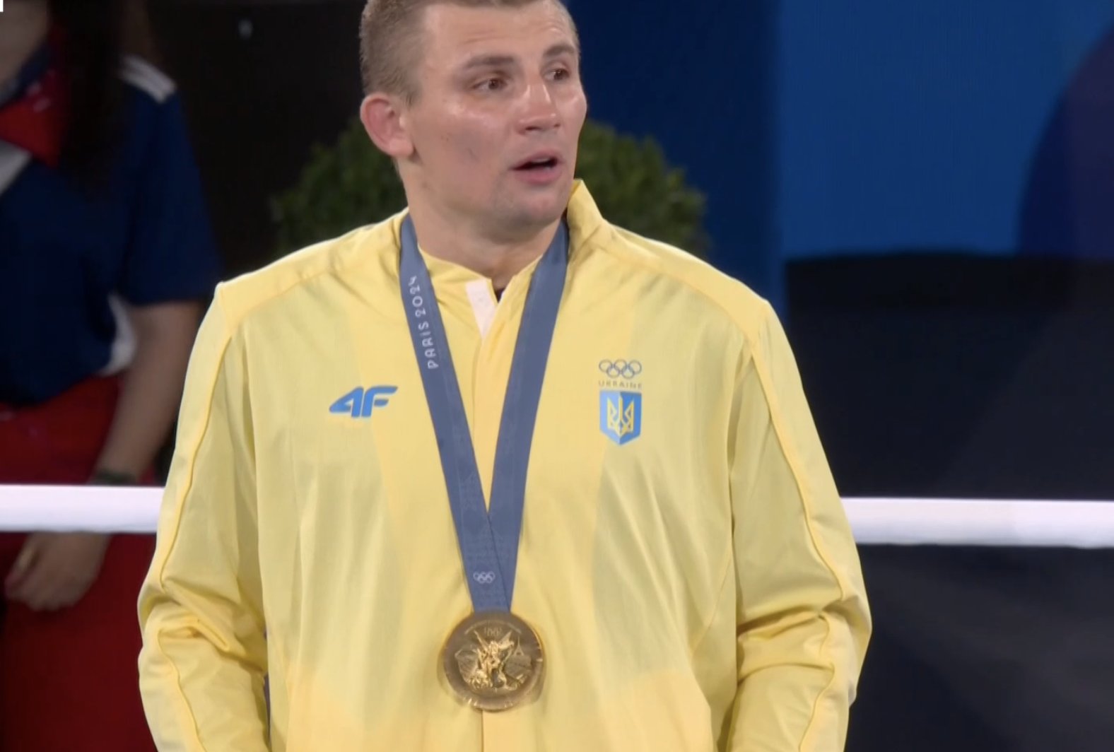 Oleksandr Khyzhniak thanks Ukrainian Armed Forces after Olympic win