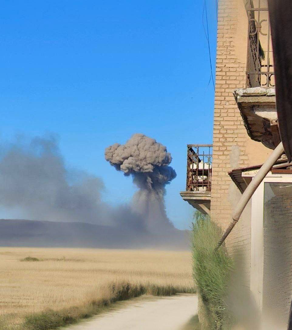 Explosions in occupied Donetsk: likely hit on ammunition depot