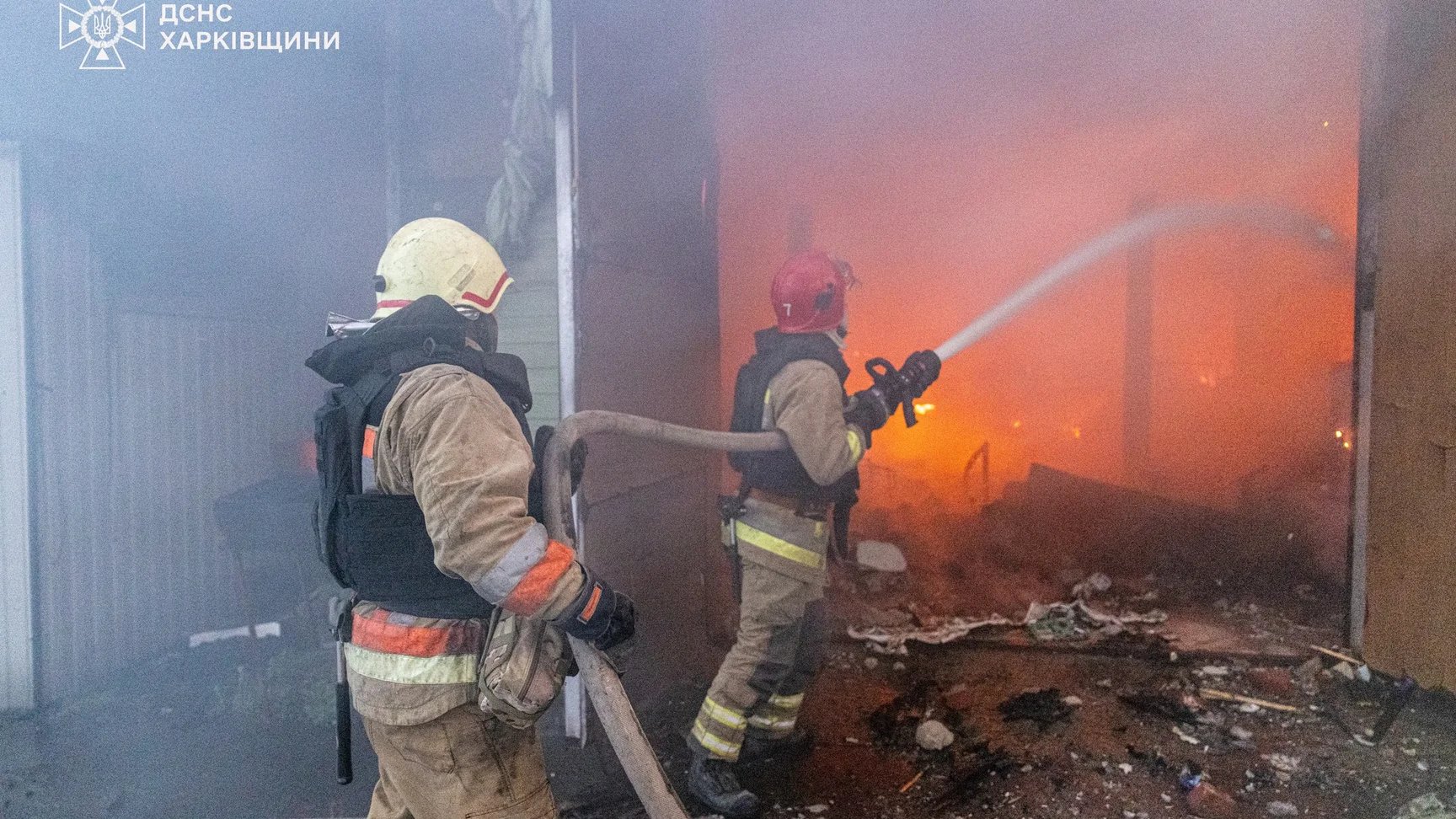 Night attacks by Russian forces on Kharkiv