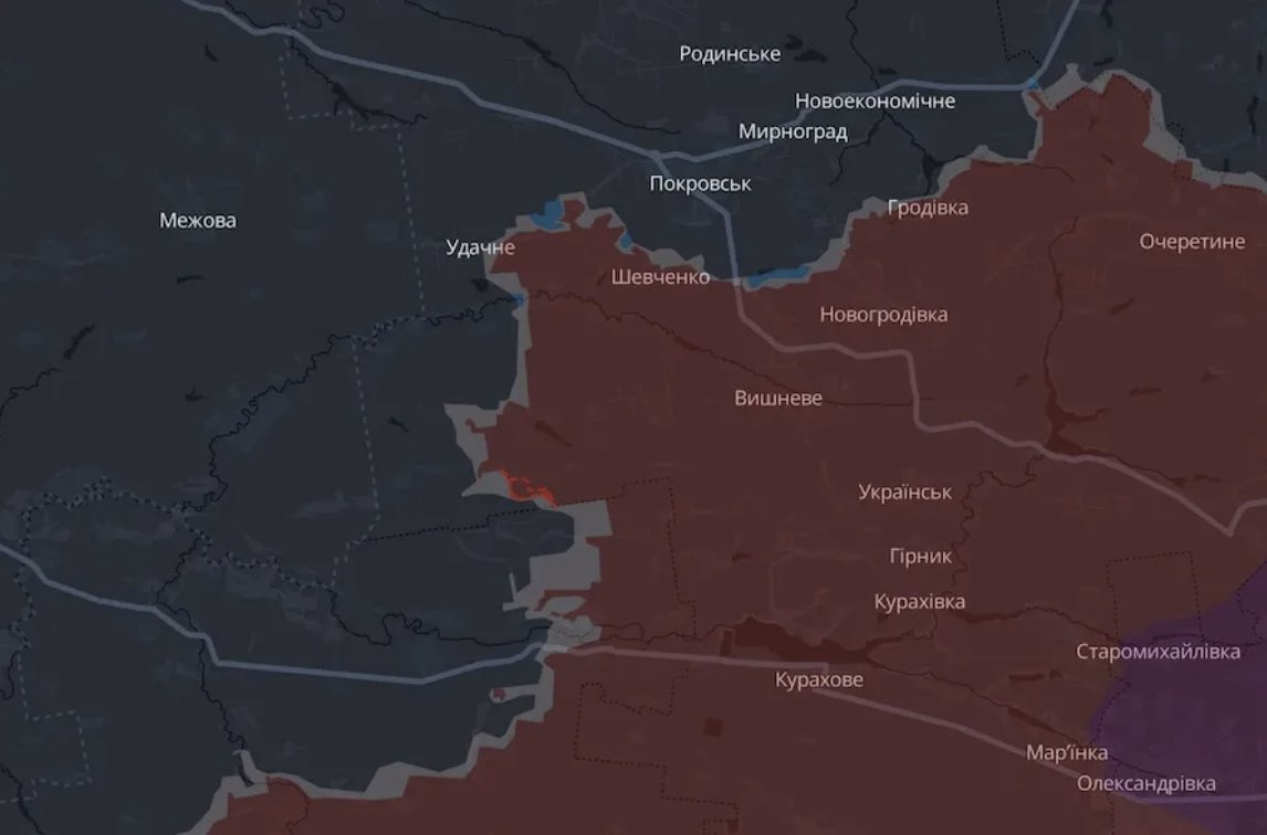 Russian occupiers advance in Pokrovsk direction, Donetsk region