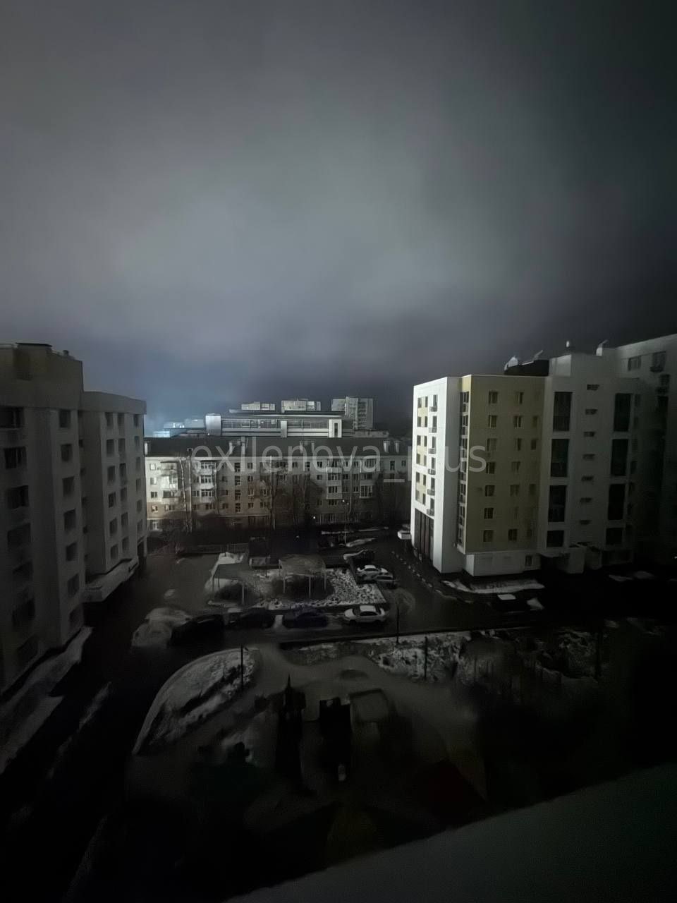 Blackout in Belgorod following suspected missile strike