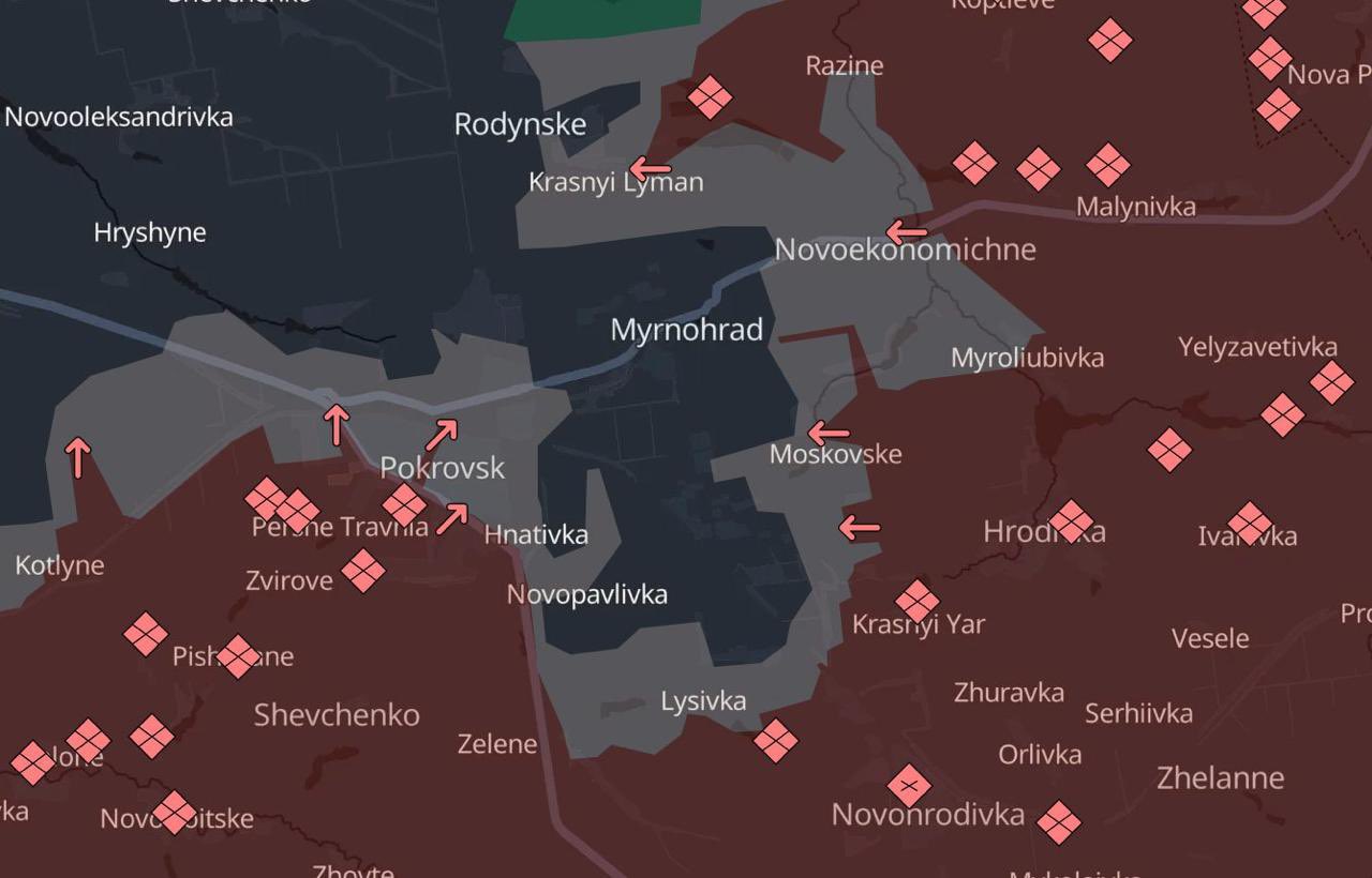 The enemy seeks to reach buildings in Pokrovsk-Myrnohrad agglomeration