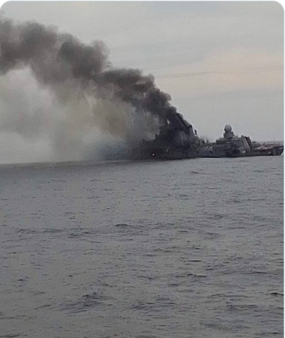 The military era sank with ‘Moskva’