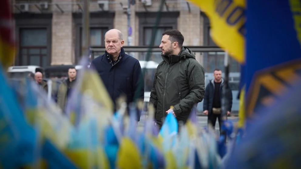 Zelenskyy discusses Taurus missiles with Scholz