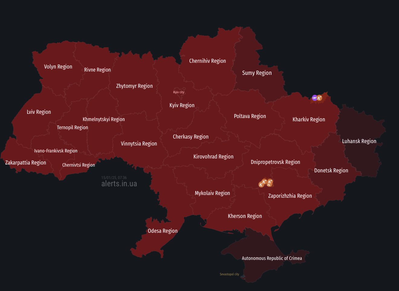 Russia launches massive missile strike on Ukraine