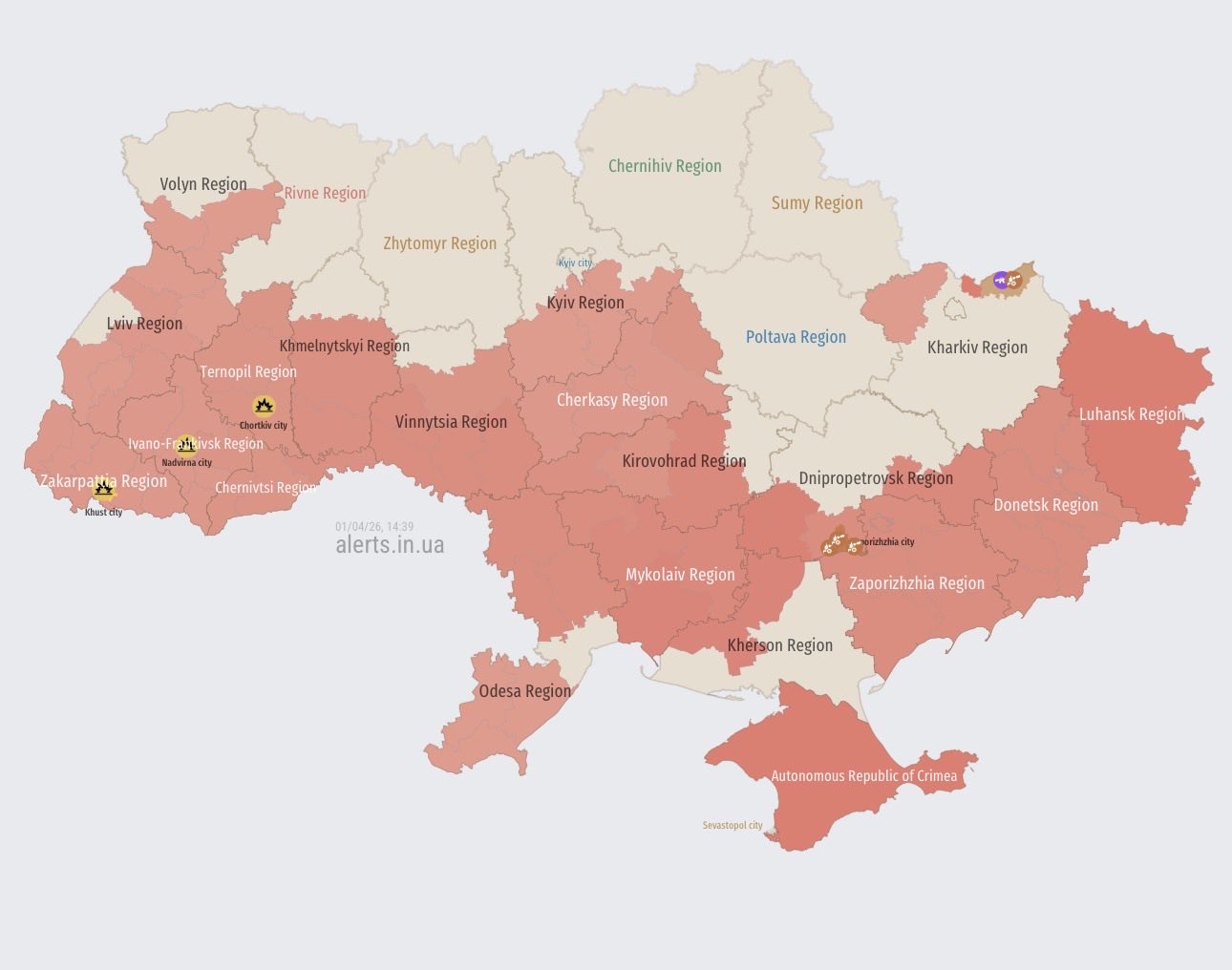 Russian drones strike critical infrastructure in western Ukraine