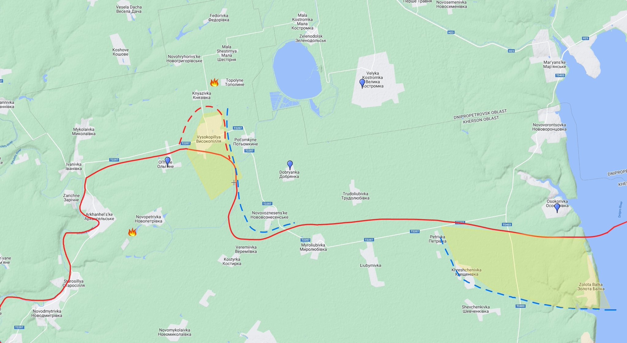 Possible Ukrainian advances amid out-of-bounds shelling