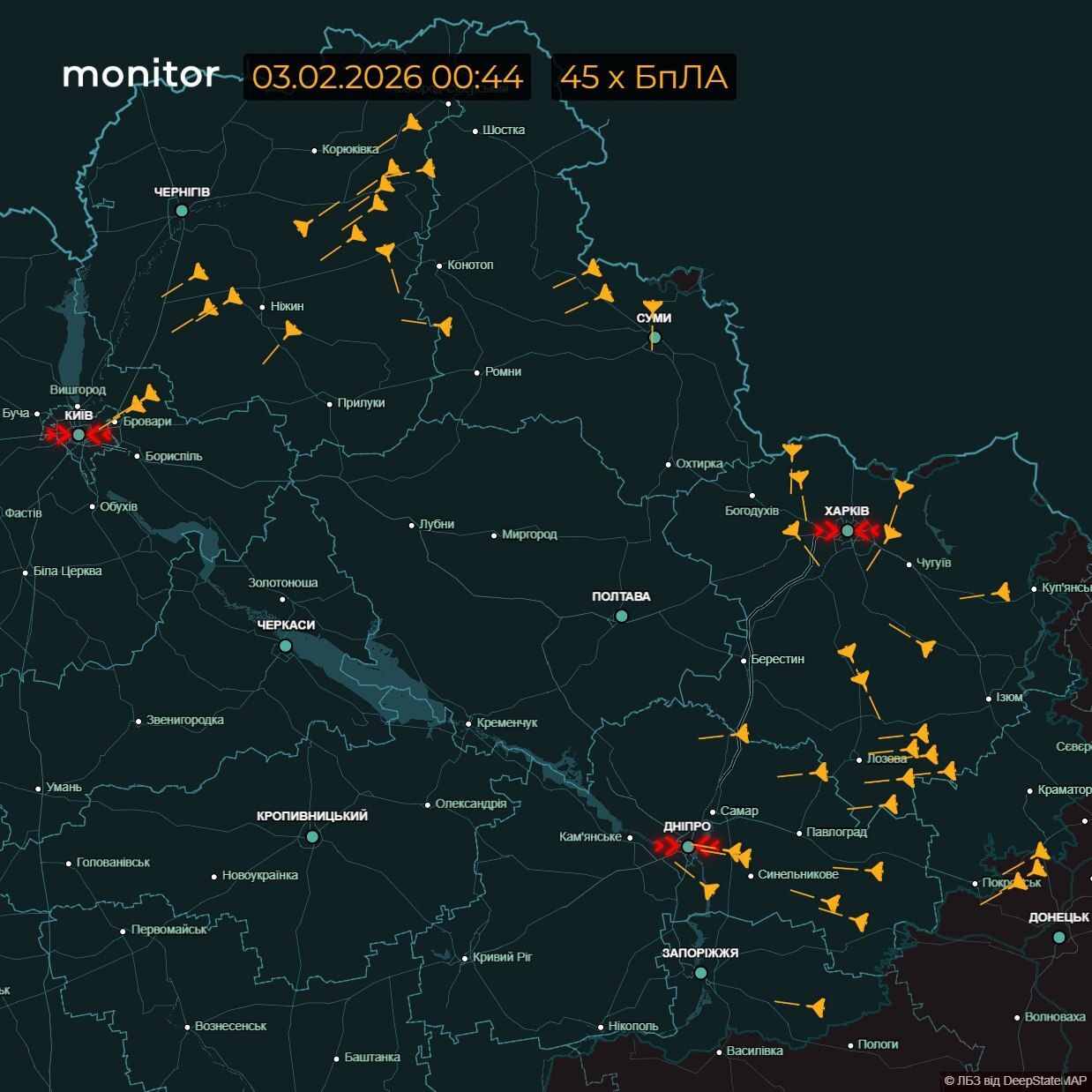 Russia attacks Ukrainian cities in freezing cold