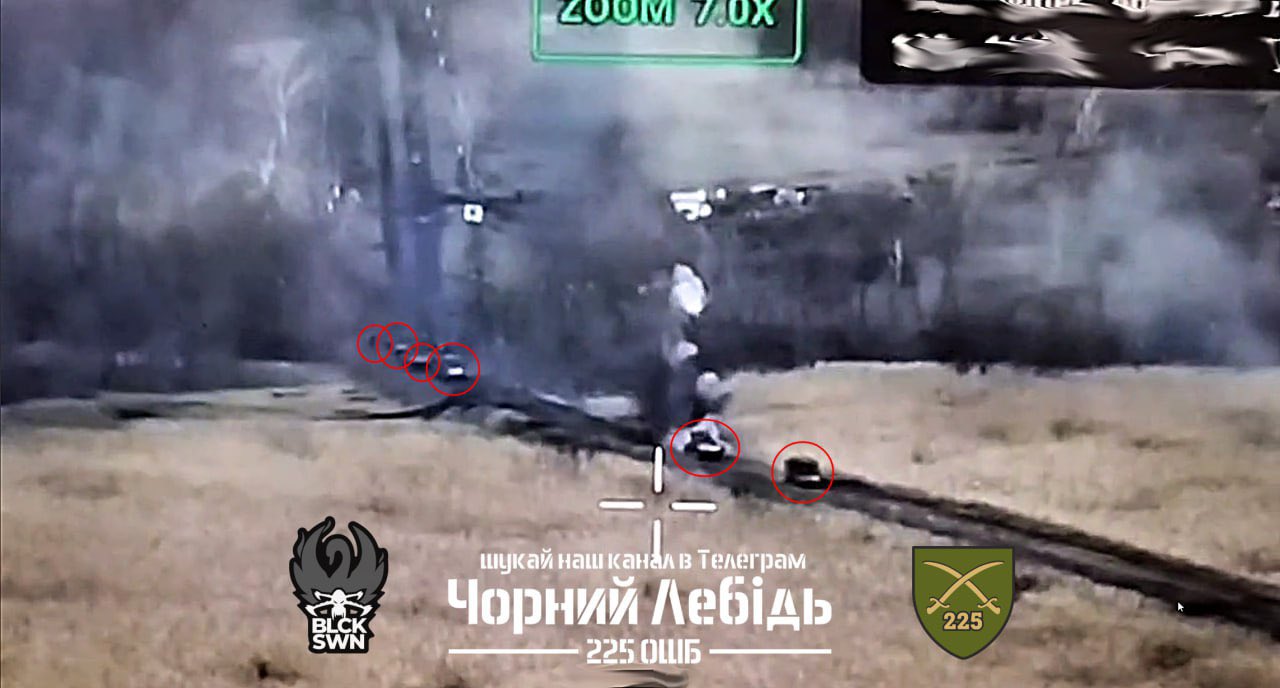 Attempted attack on Russian convoy at Kursk front