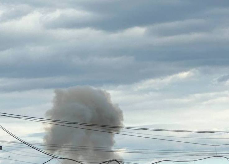 Russian Ballistic Missile Strikes Dnipro City