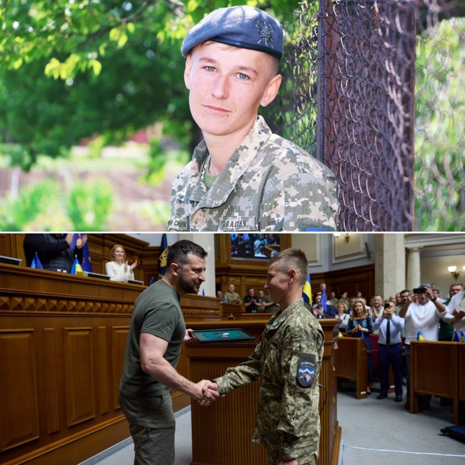 Pavlina Nikolayevich serves in the army for 5 years