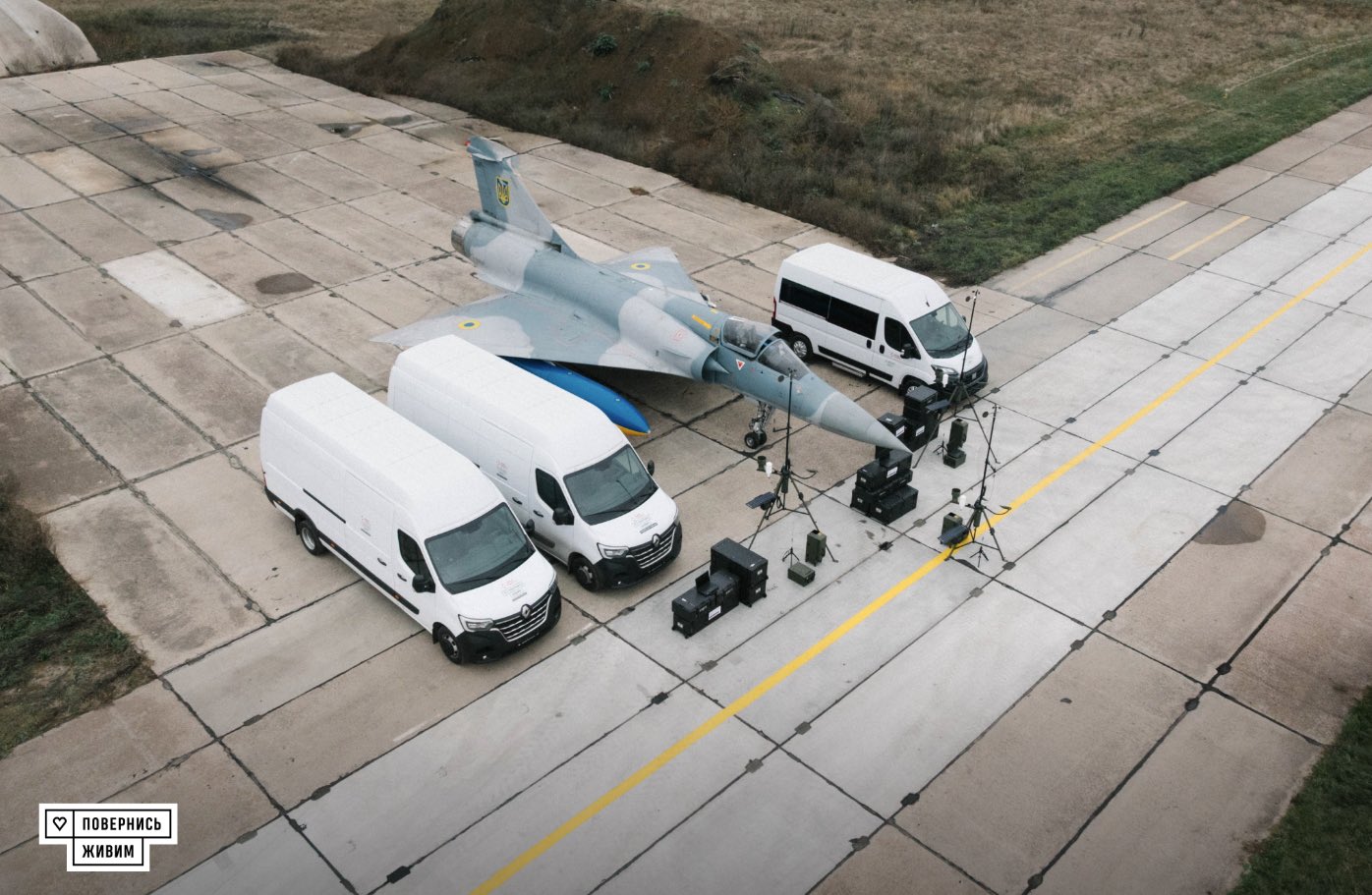 Come Back Alive equips Mirage 2000, F-16s with weather systems and minivans