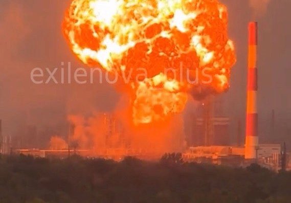 Massive drone attack hits Russian regions