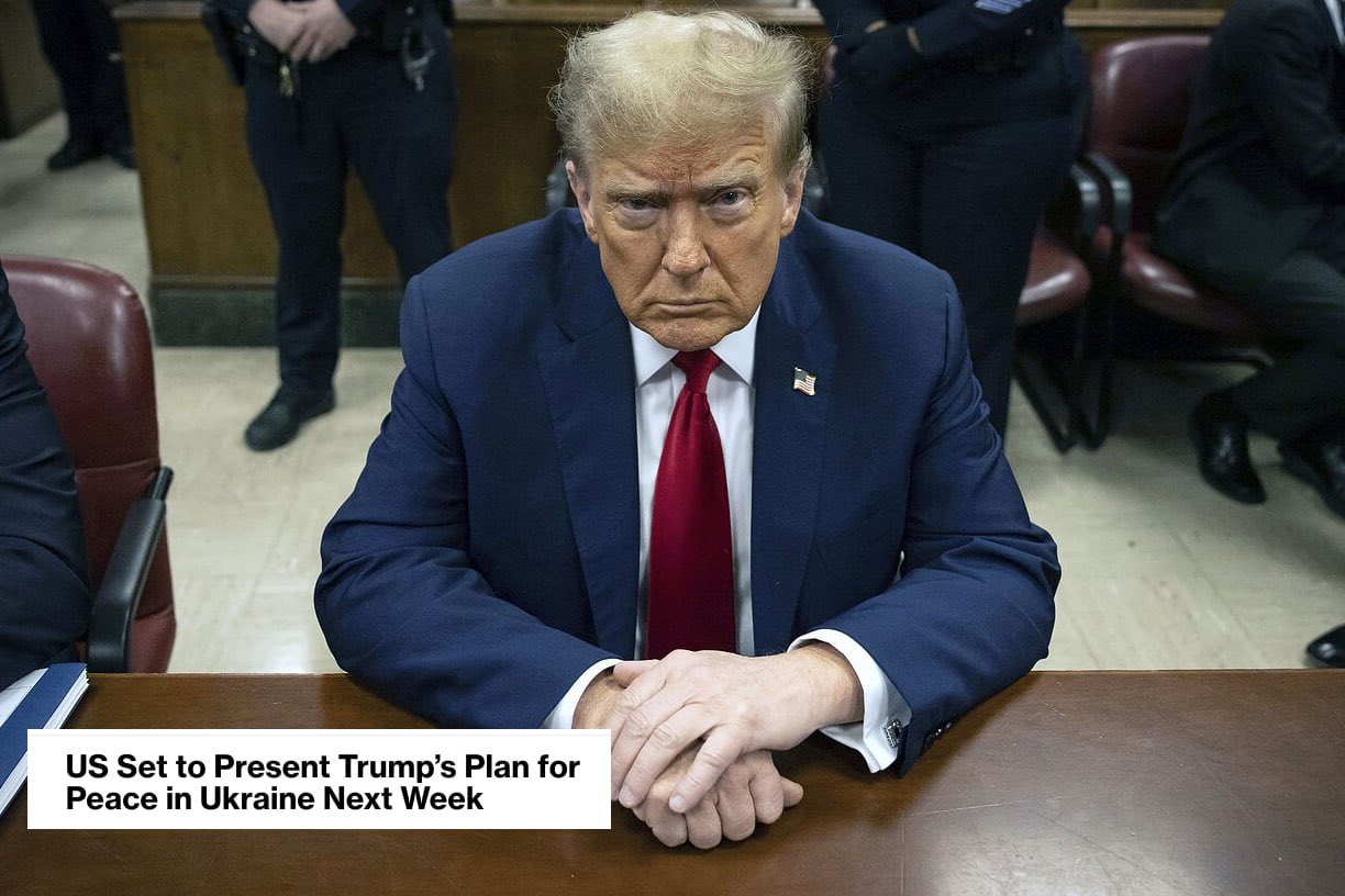 Bloomberg publishes key elements of Trump’s Ukraine peace plan