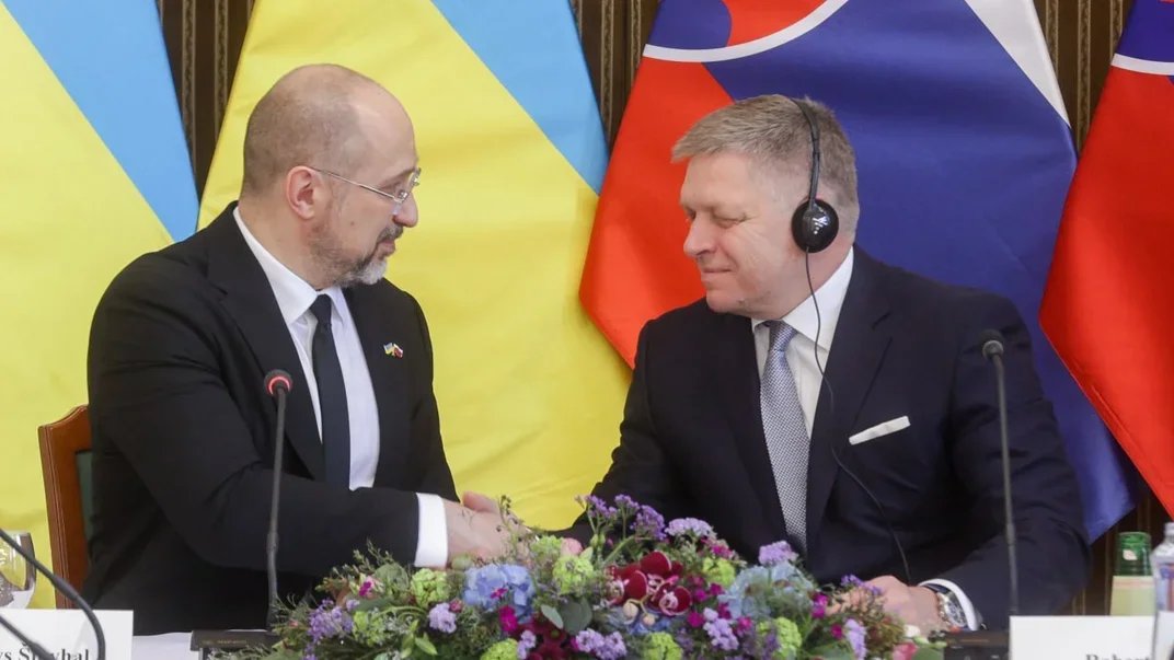 Shmyhal discusses Russian oil transit ban with Fico