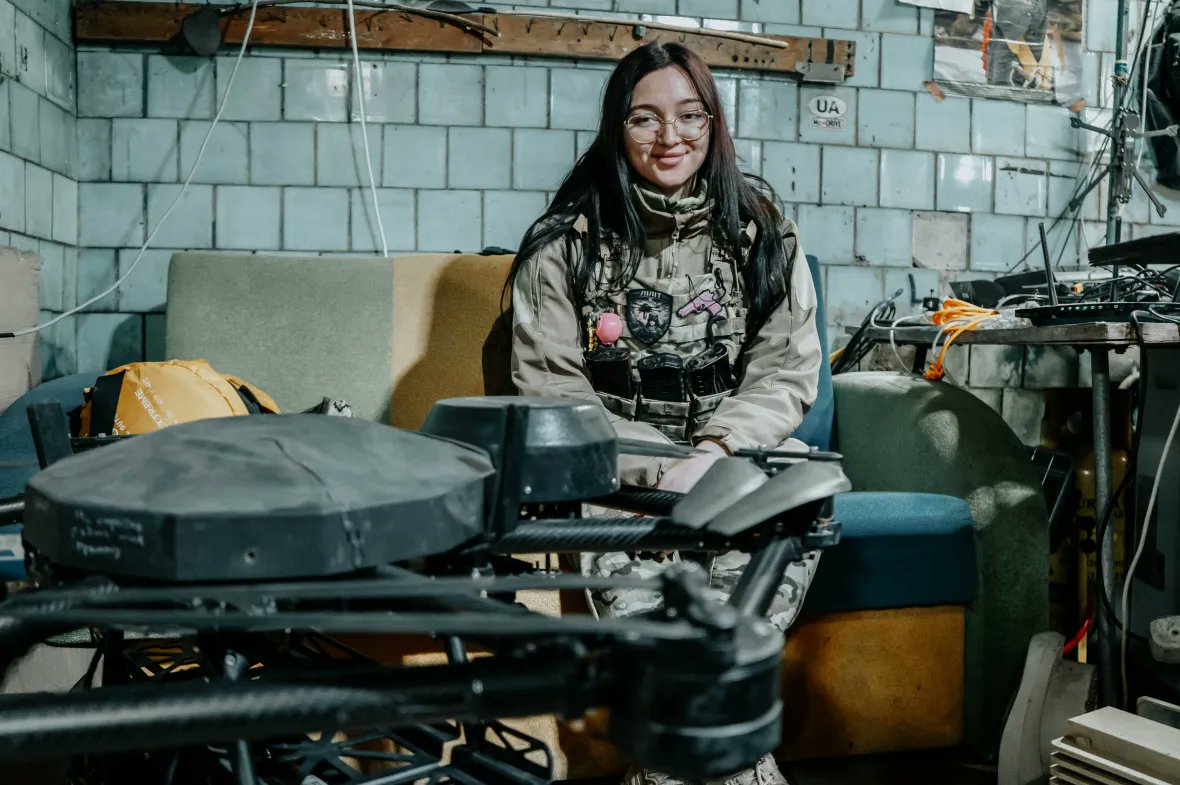 Ukrainian mother pilots heavy bomber drone in Starlink sting