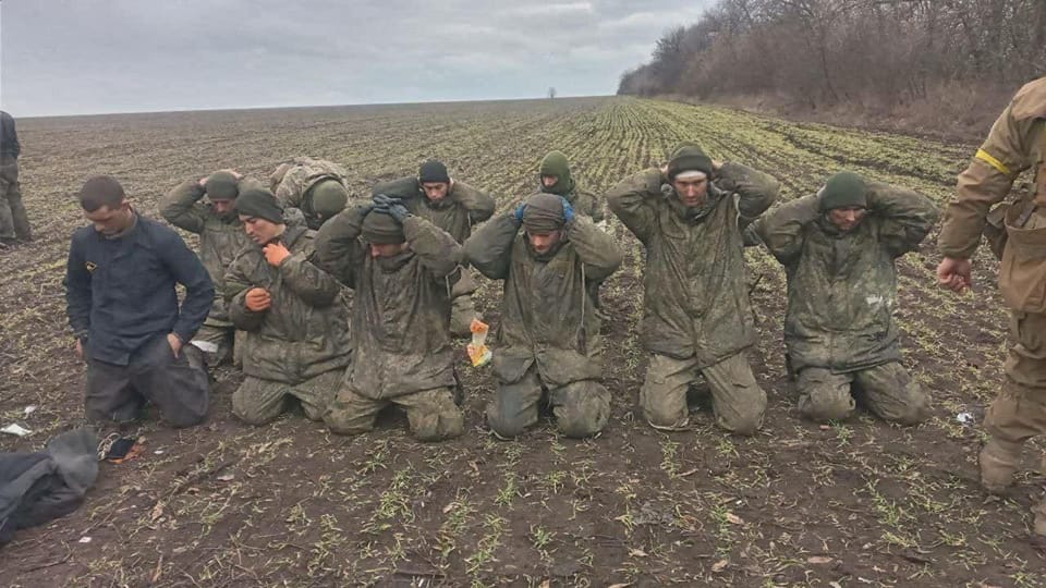 Captive soldiers of the strongest army in Mykolaiv region