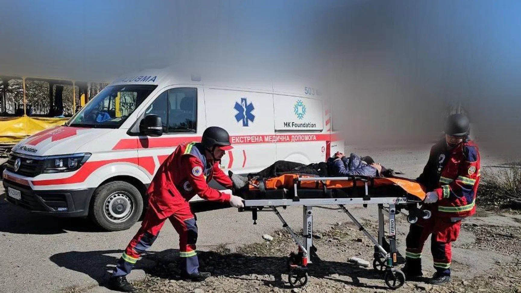 Russians hit minibus: 20 wounded in Kherson district