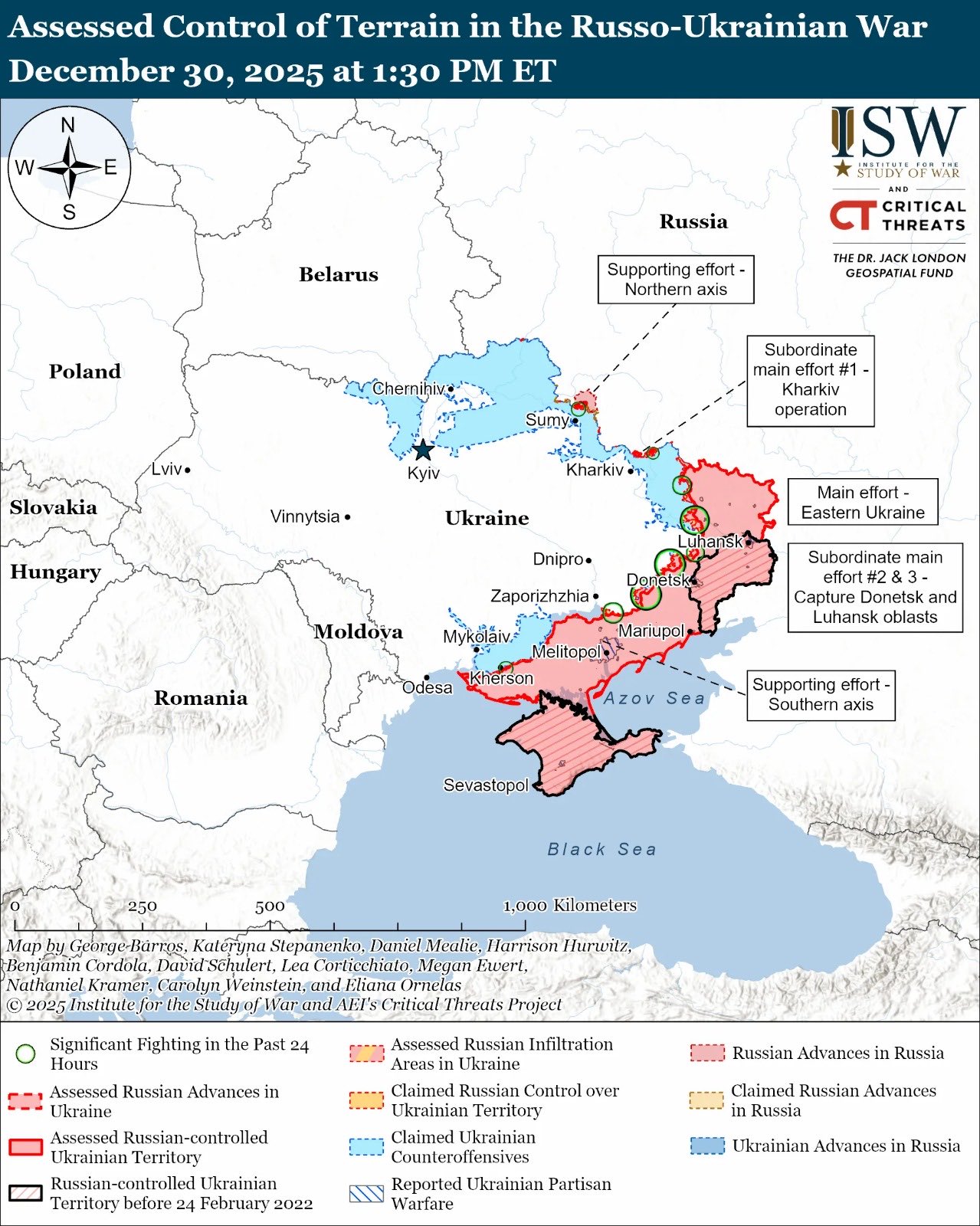 Russia’s territorial gains in Ukraine after 4 years: a miserable failure