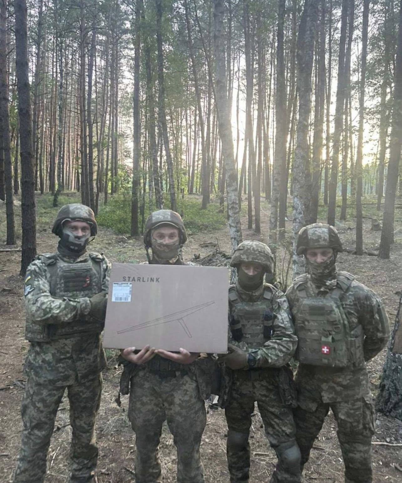 Aid for drones and communications for Sumy direction