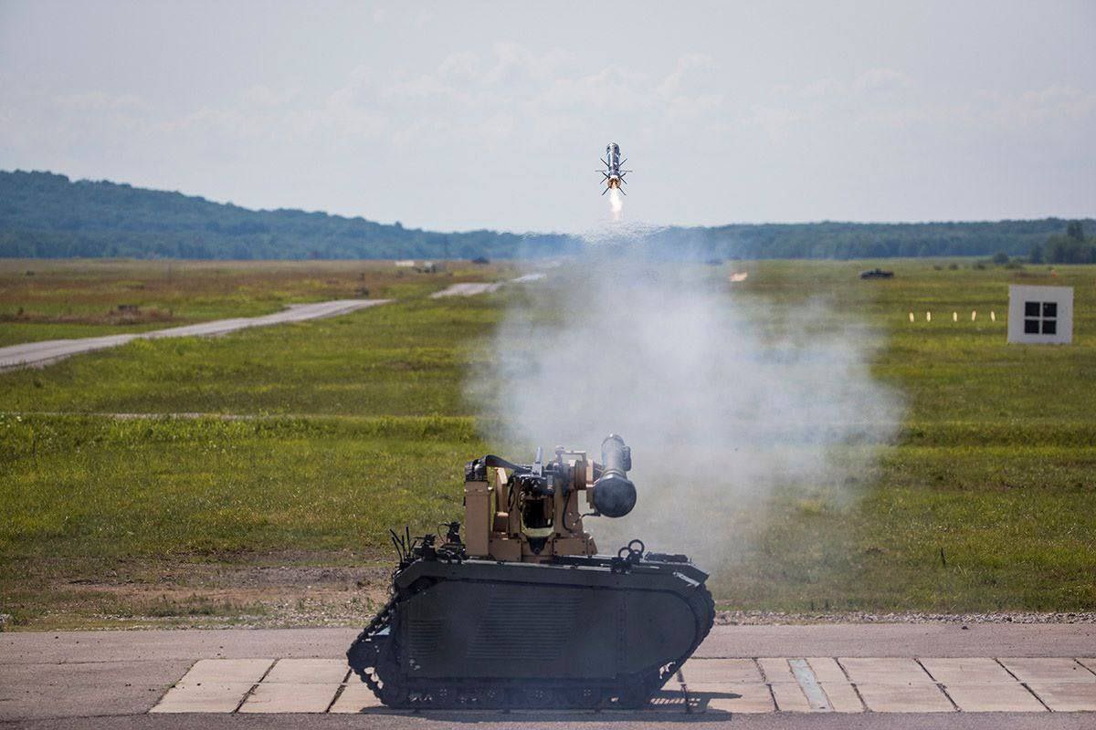 Ukrainian National Guard Omega integrates Javelin on unmanned ground platforms