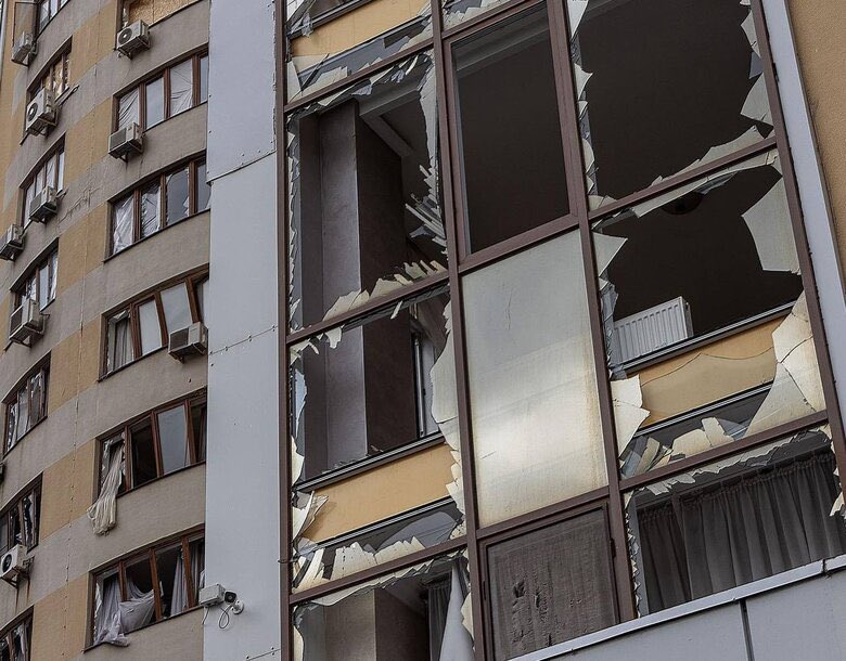 Russian missile strike damages Odesa; 10 injured, hundreds of apartments damaged