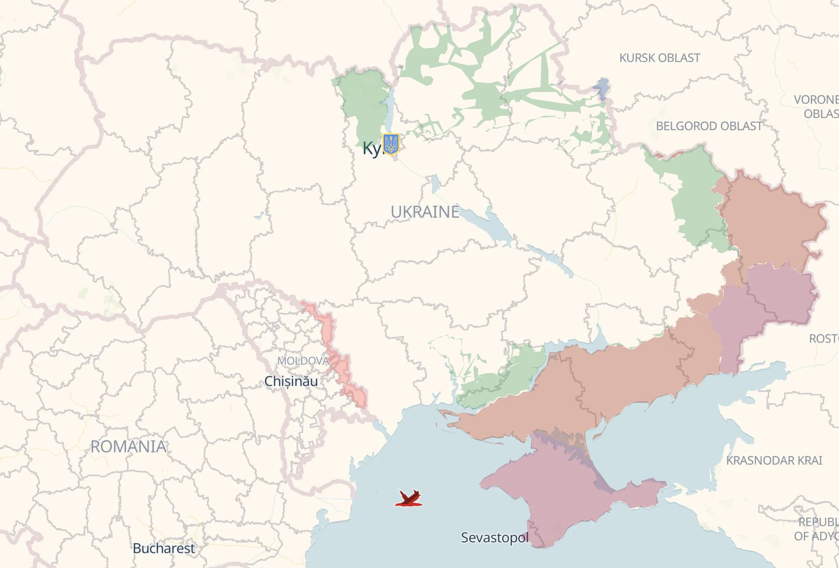 Russia Occupies 111,705 km² of Ukrainian Territory, Statistics Show