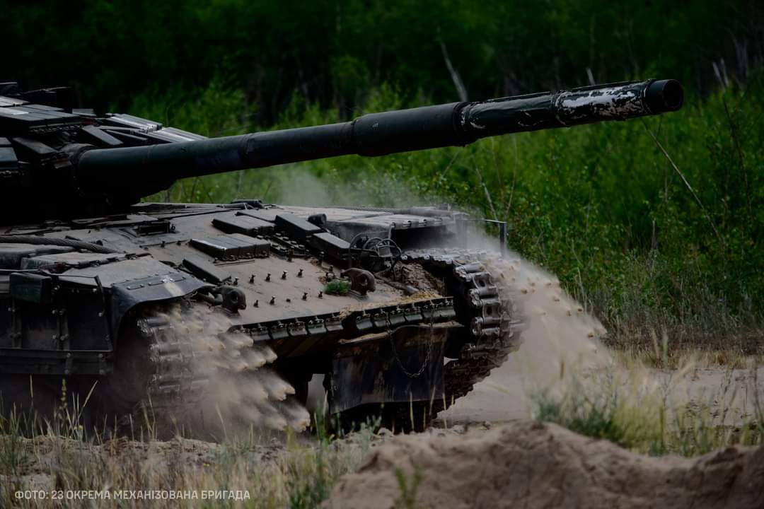 Key role of the tank battalion in the 23rd Brigade