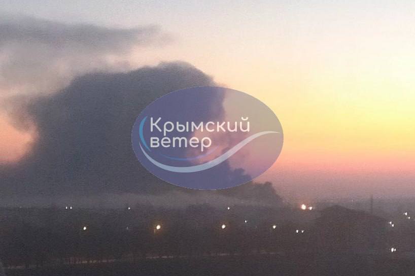 About 20 blasts in occupied Crimea near Hvardijskiy