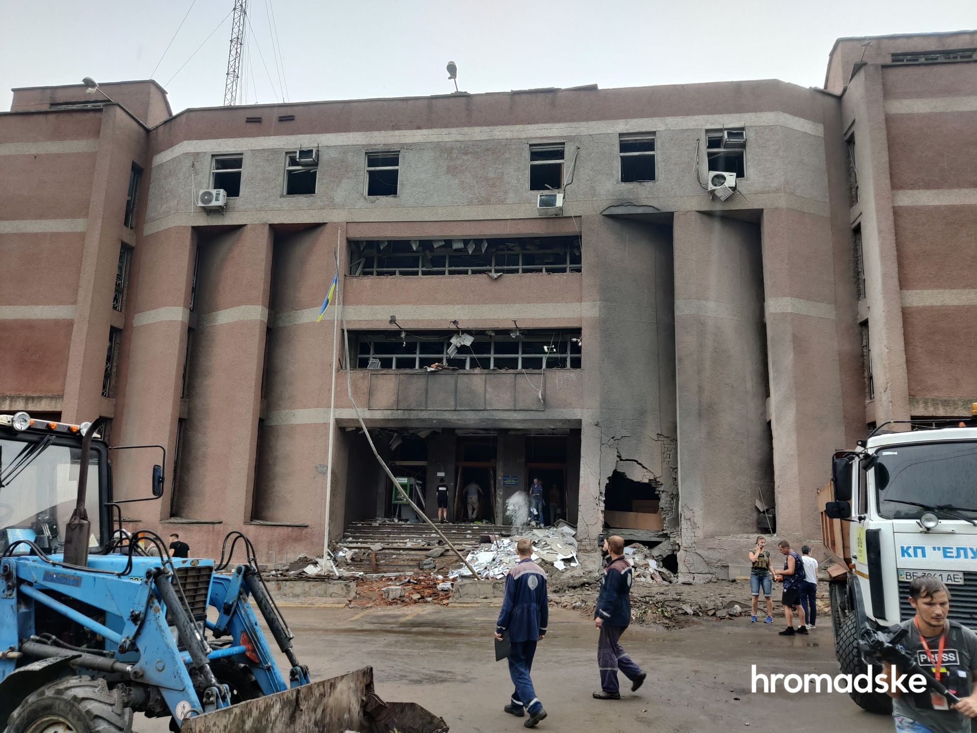 Russian missiles strike Mykolaiv university, no casualties reported