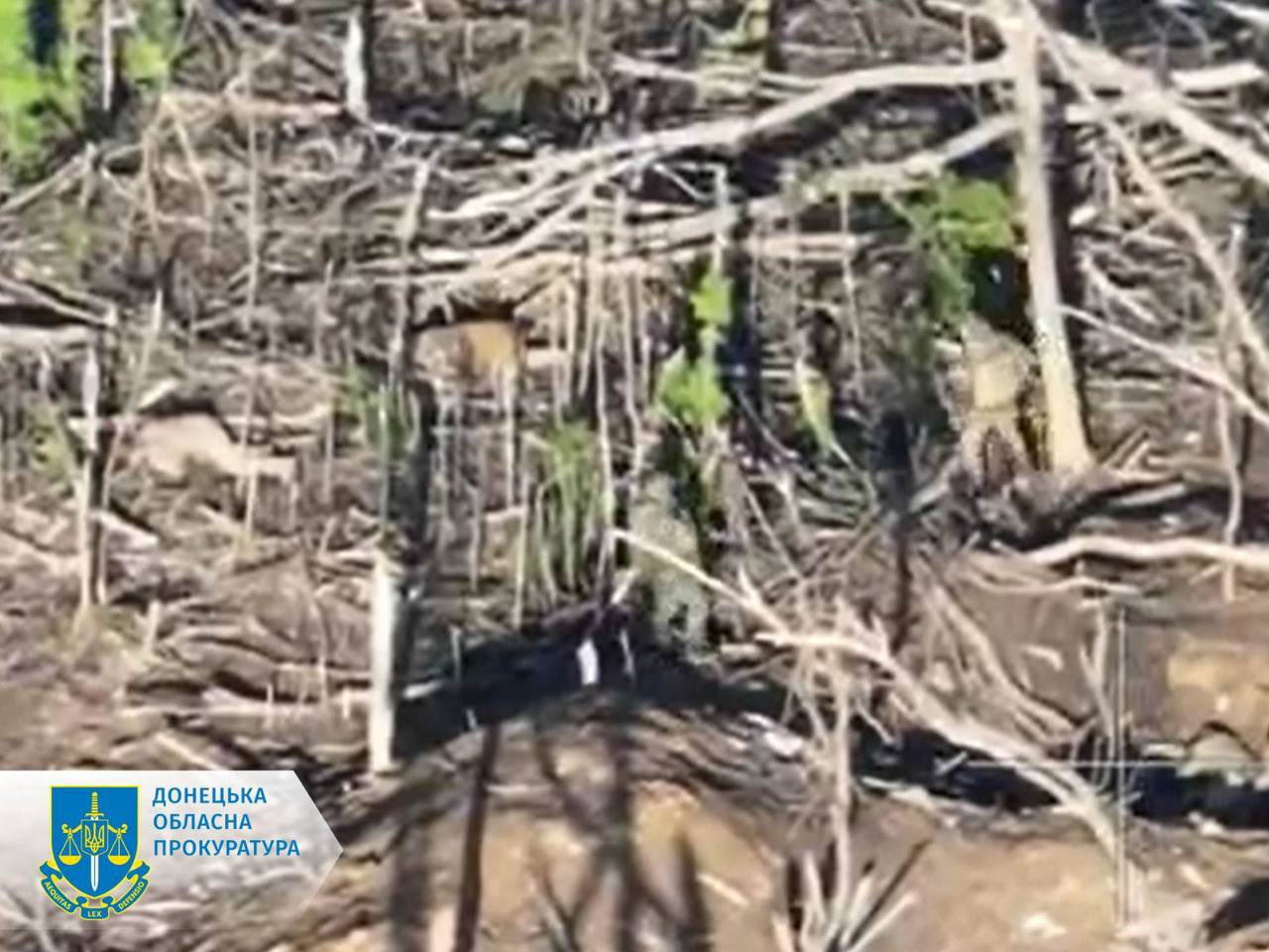 Russian troops execute Ukrainian soldiers