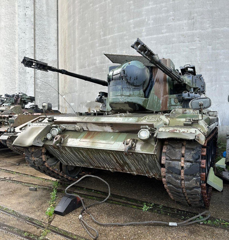 Ukrainian volunteer finds German Gepard in UK