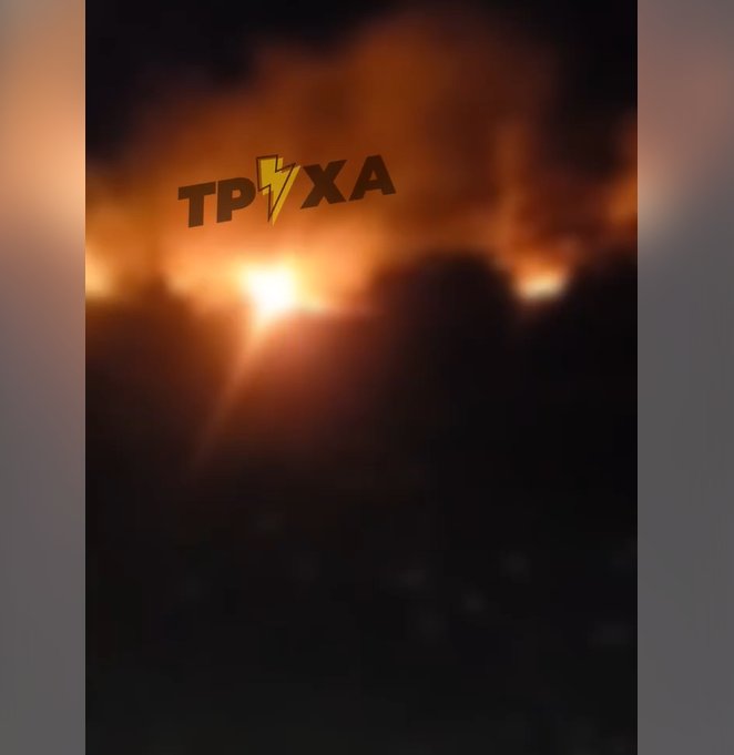 Shopping center burns after Odesa shelling